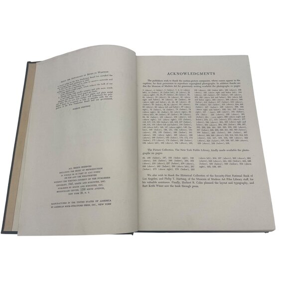 A Pictorial History Of The Movies 1943 4th Print Simon Schuster HC Vintage Book - Picture 3 of 12